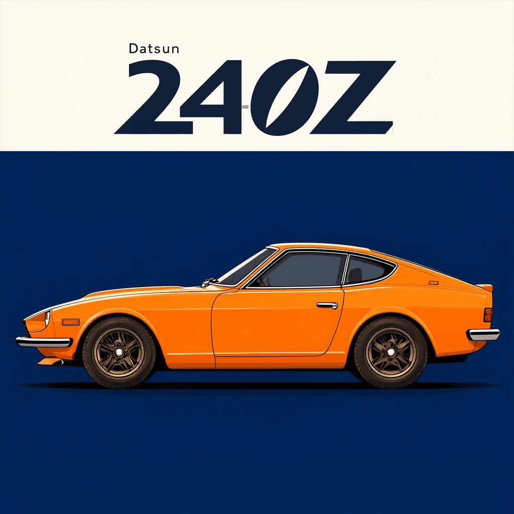 Datsun 240Z 'Fairlady Tokyo' lookbook view