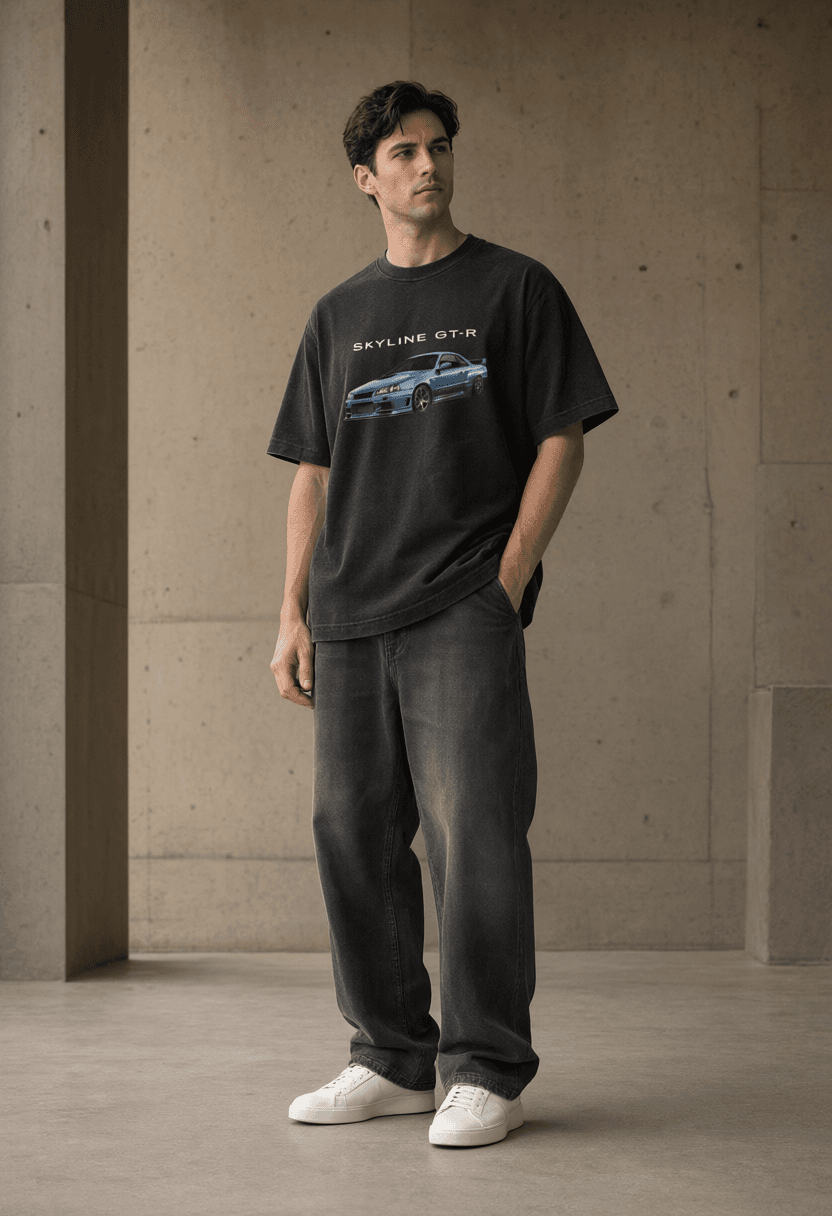 Skyline GT-R R34 'Midnight Wangan' lookbook view